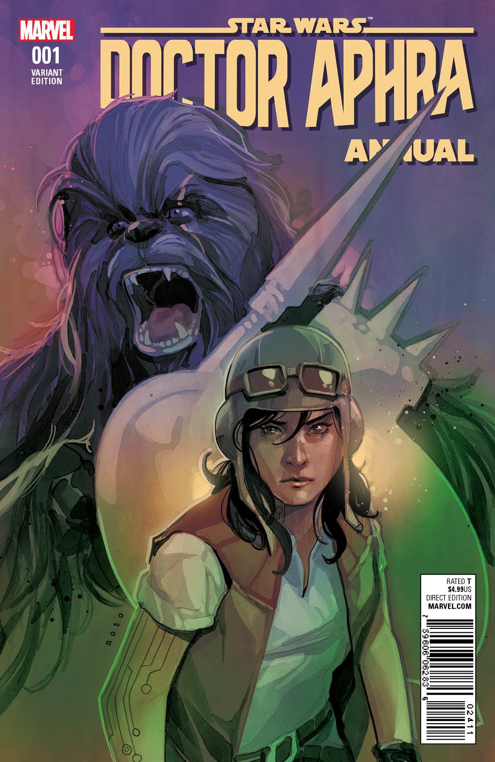 STAR WARS DOCTOR APHRA ANNUAL #1 NOTO VAR COVER