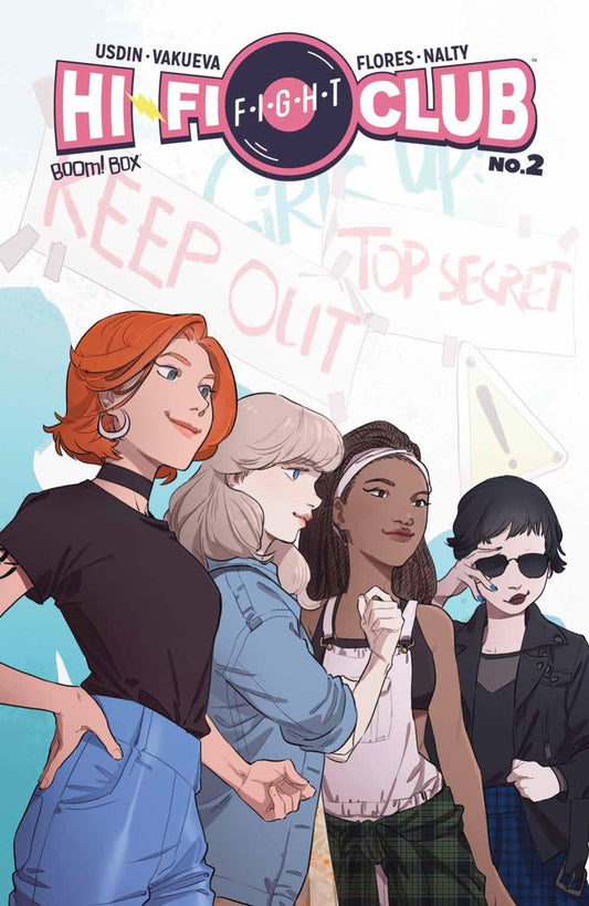 HI-FI FIGHT CLUB #2 (OF 4) COVER