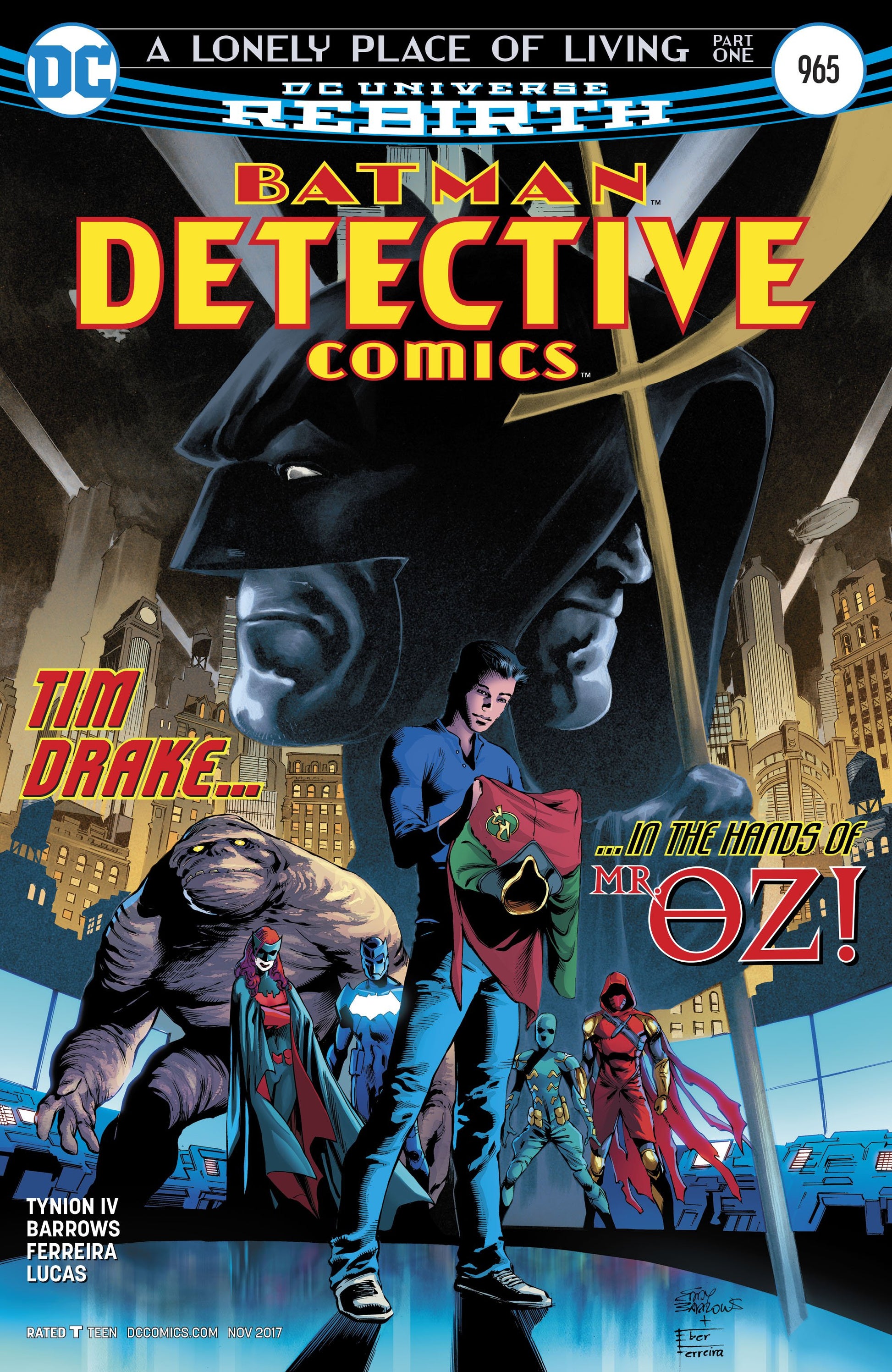 DETECTIVE COMICS #965 COVER
