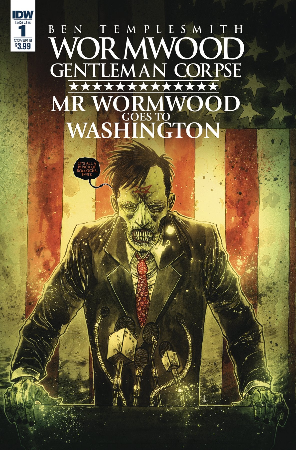 WORMWOOD GOES TO WASHINGTON #1 (OF 3) CVR B TEMPLESMITH COVER