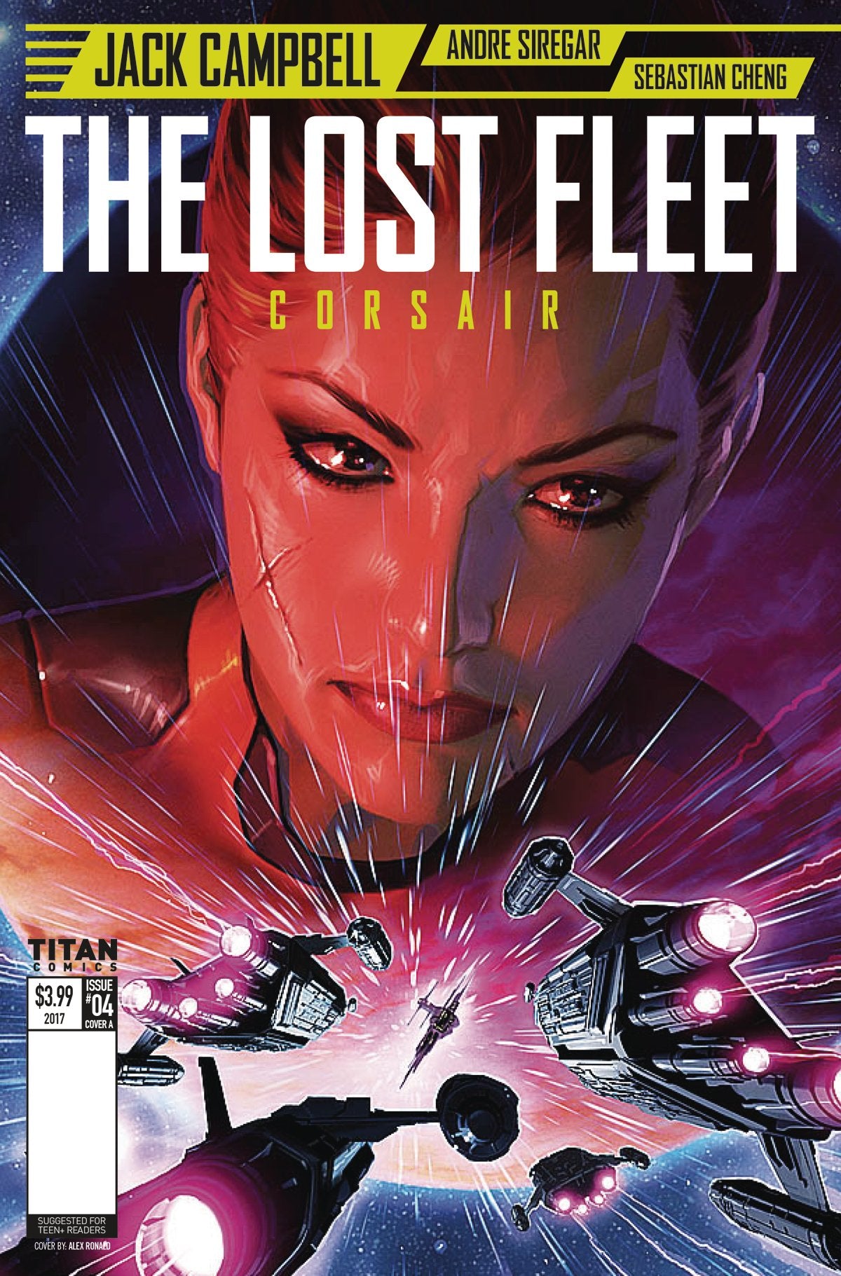 LOST FLEET CORSAIR #4 (OF 4) CVR A RONALD COVER