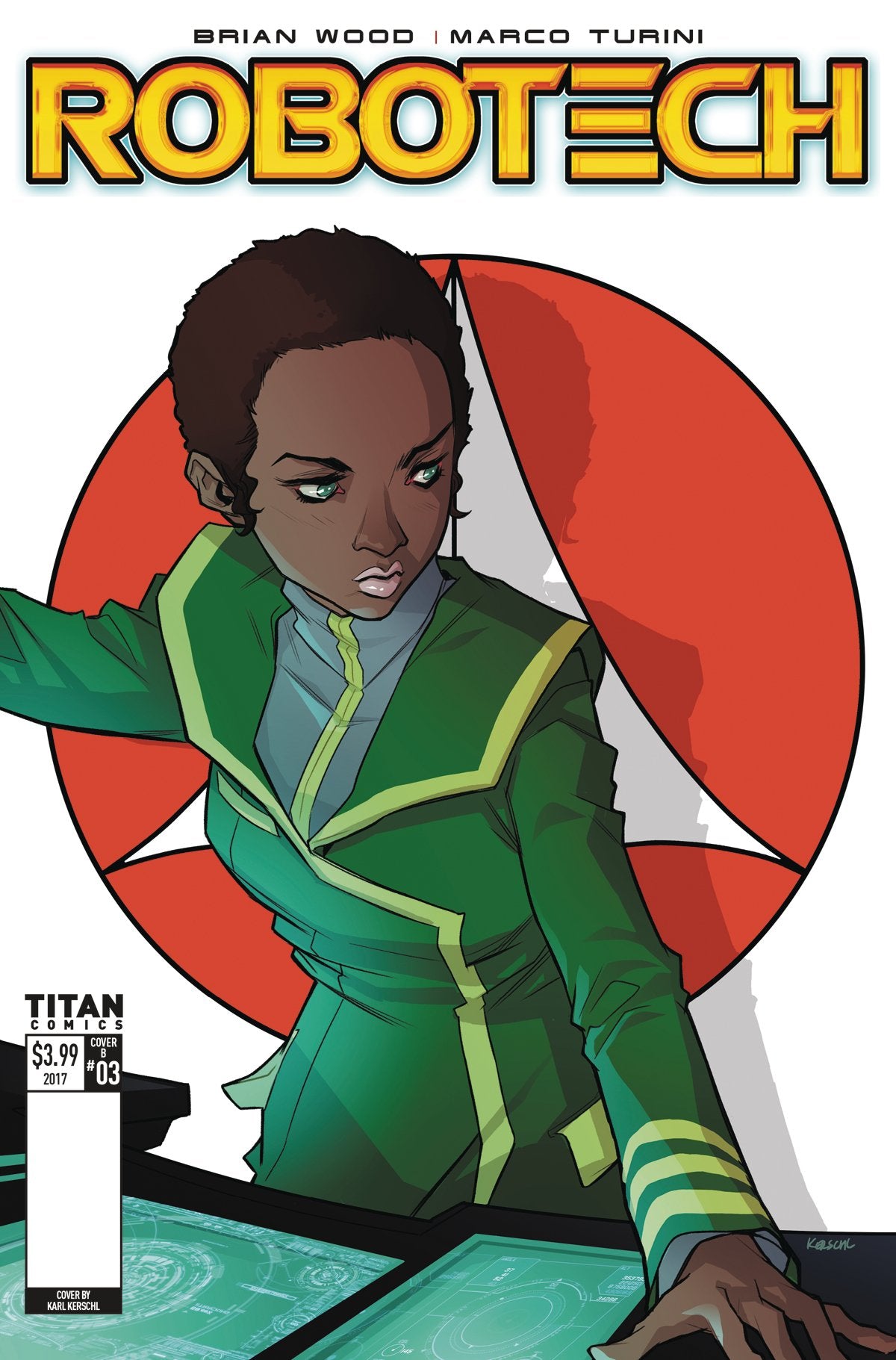 ROBOTECH #3 CVR B KERSCHL COVER