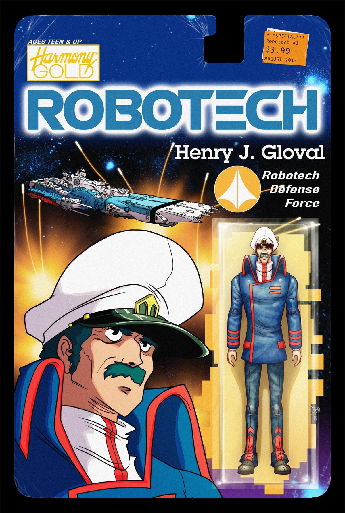 ROBOTECH #3 CVR C ACTION FIGURE VAR COVER