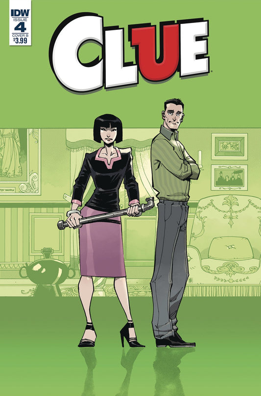 CLUE #4 CVR B DANIEL COVER