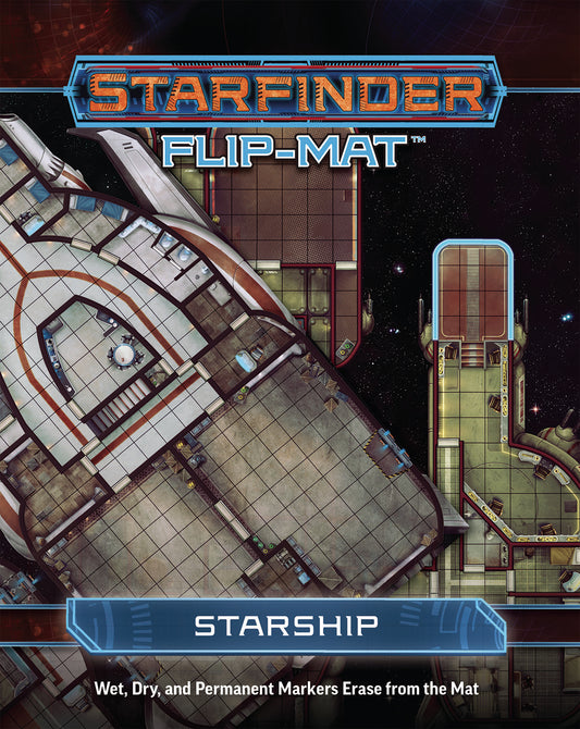 STARFINDER RPG FLIP MAT STARSHIPCOVER