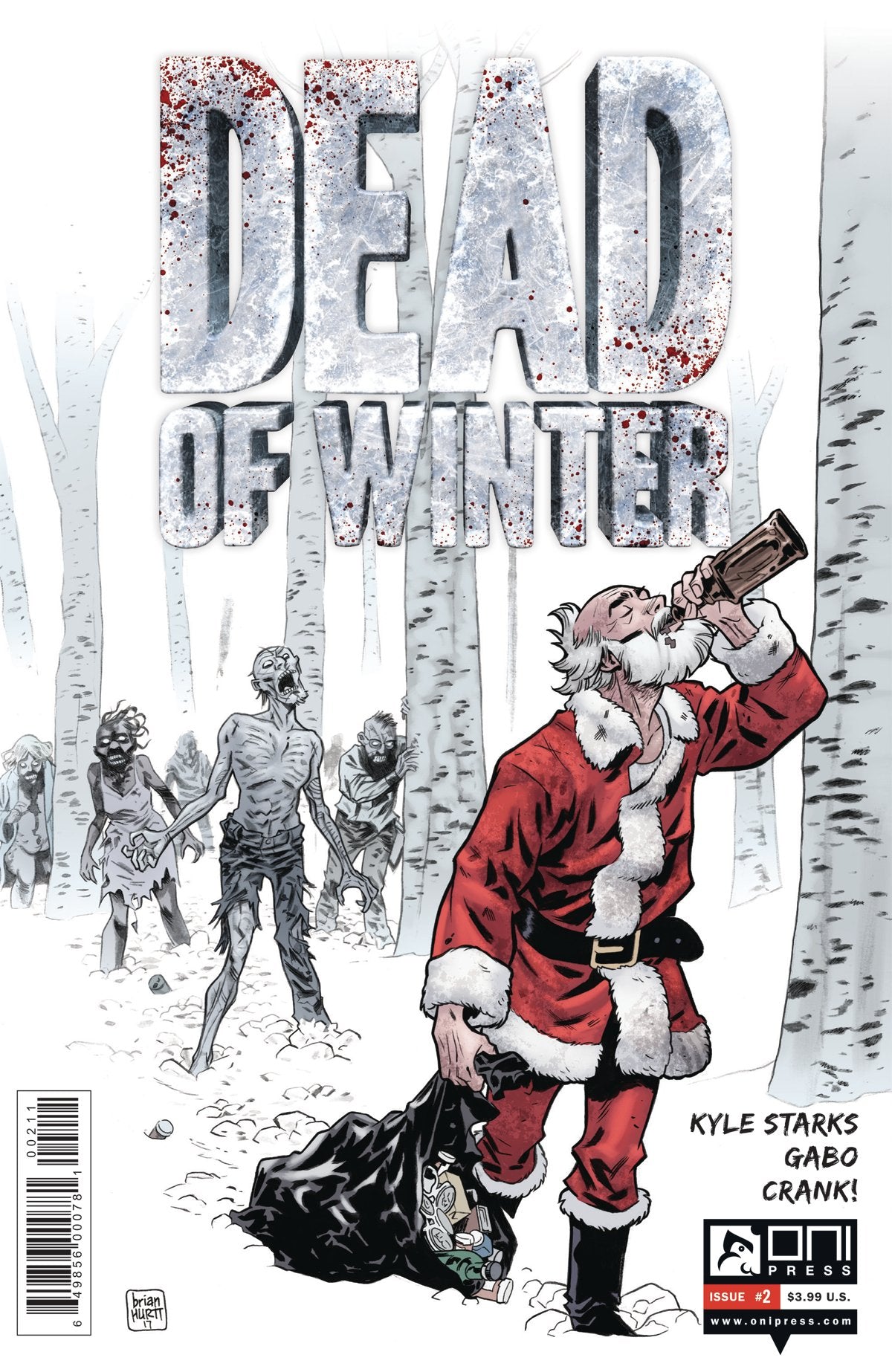 DEAD OF WINTER #2 COVER