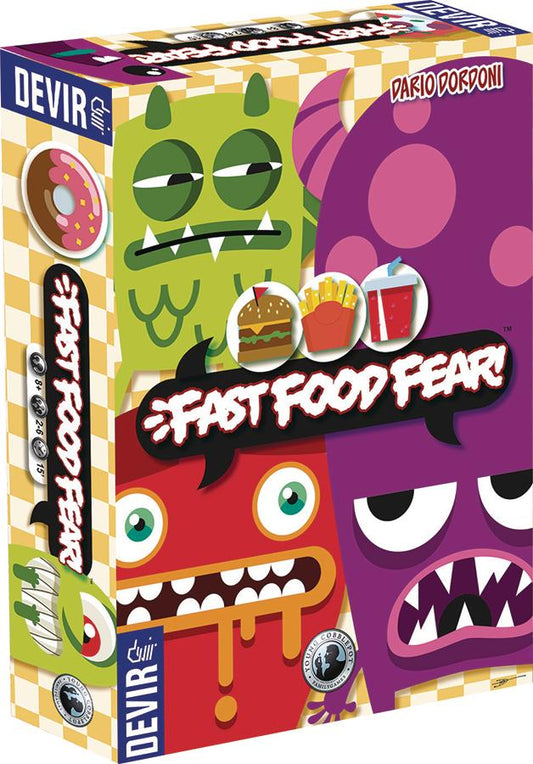 FAST FOOD FEAR CARD GAME COVER