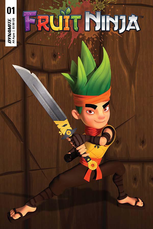 FRUIT NINJA #1 CVR B GAME PLAY COVER
