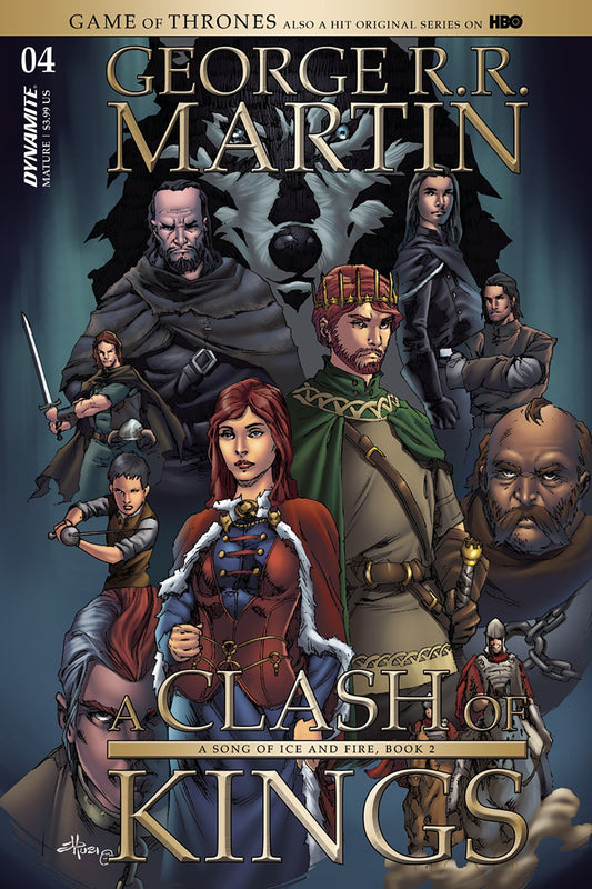 GAME OF THRONES CLASH OF KINGS #4 CVR B RUBI (MR) COVER