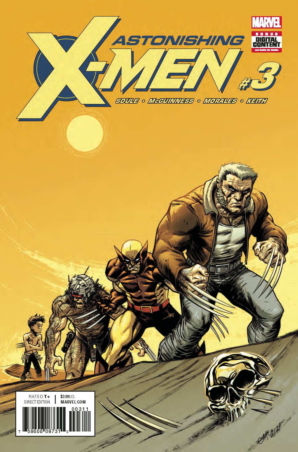 ASTONISHING X-MEN #3 COVER
