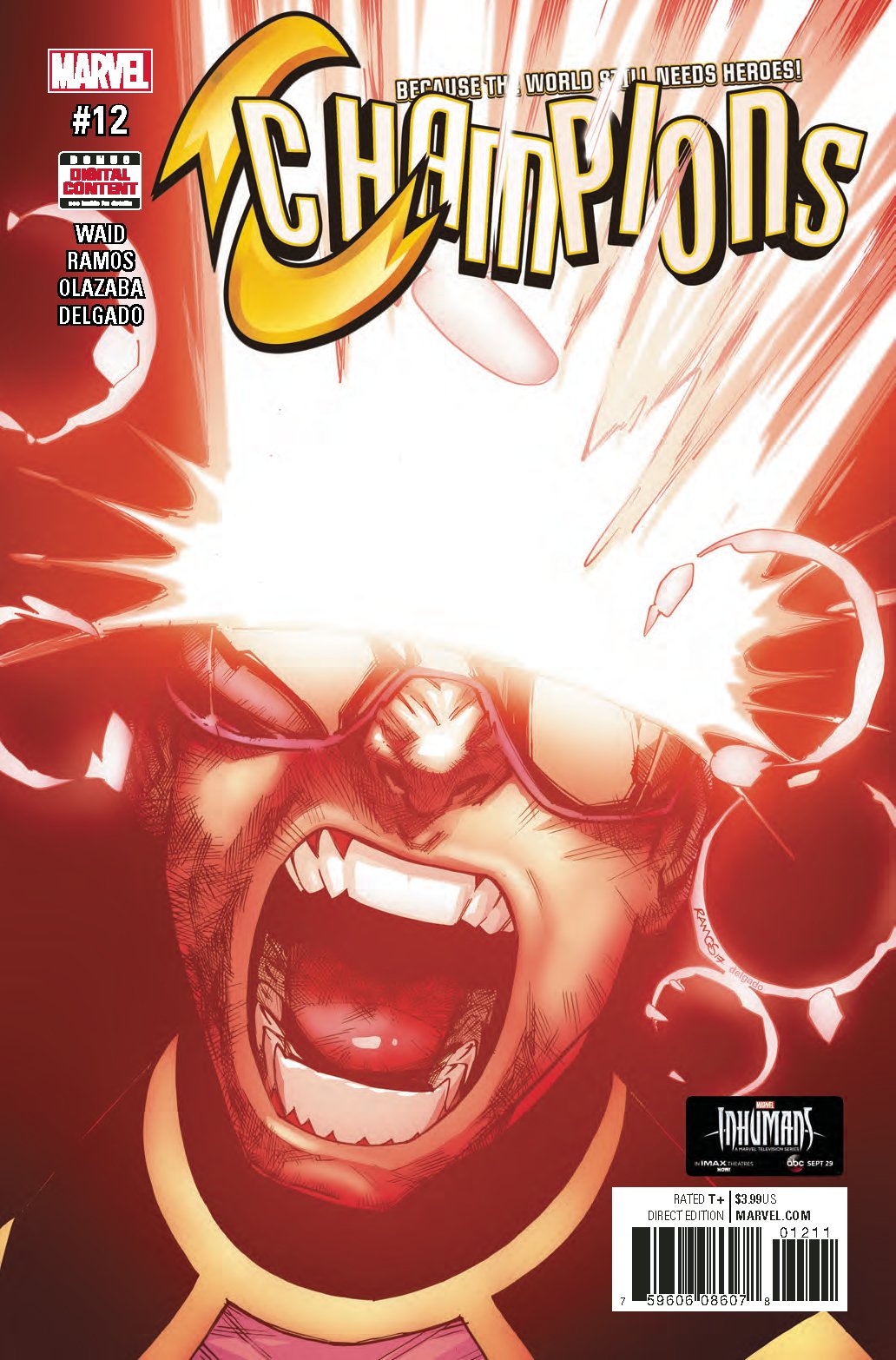 CHAMPIONS #12 SE COVER