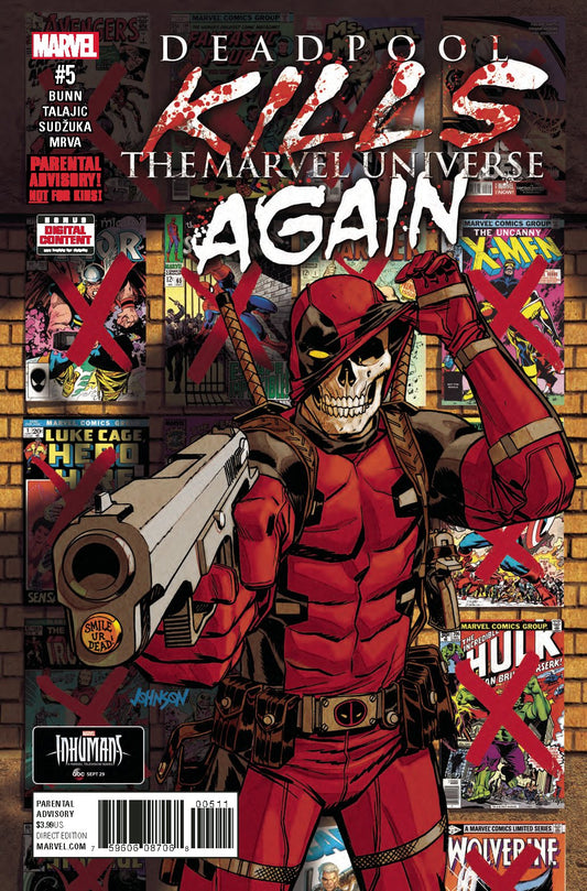 DEADPOOL KILLS MARVEL UNIVERSE AGAIN #5 (OF 5) COVER