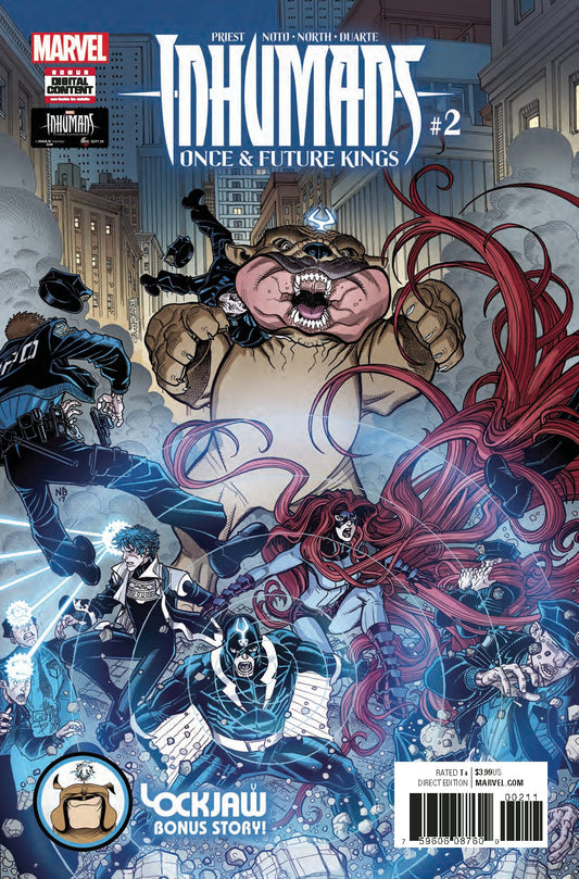 INHUMANS ONCE FUTURE KINGS #2 (OF 5) COVER