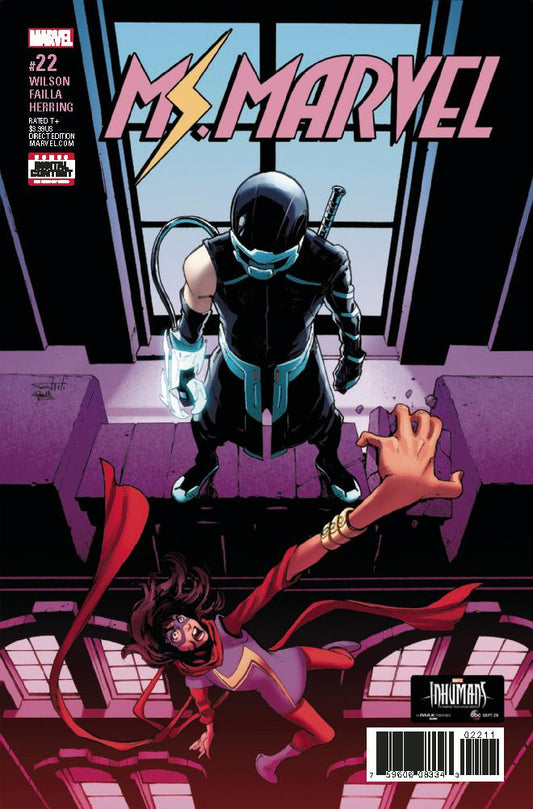 MS MARVEL #22 COVER
