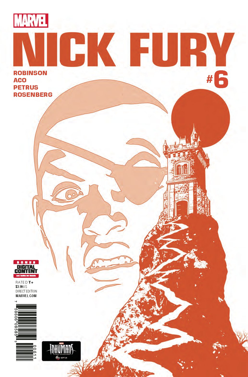 NICK FURY #6 COVER