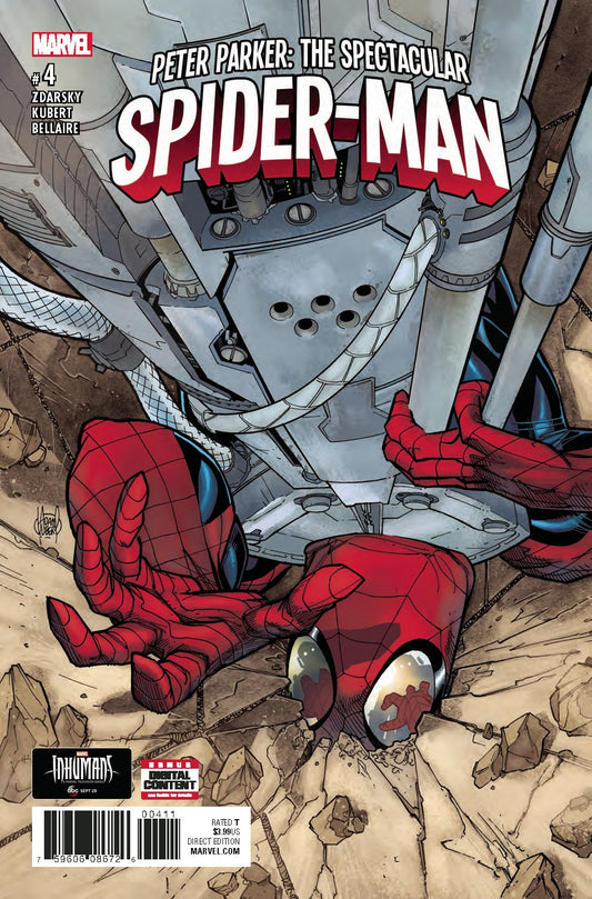 PETER PARKER SPECTACULAR SPIDER-MAN #4 COVER