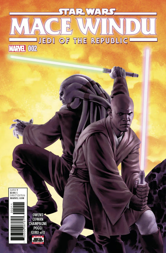 STAR WARS JEDI REPUBLIC MACE WINDU #2 (OF 5) COVER