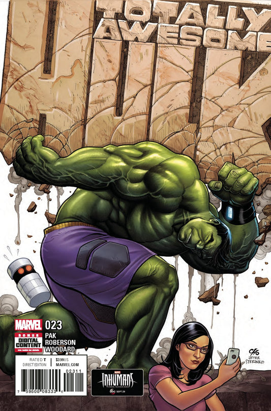 TOTALLY AWESOME HULK #23 COVER