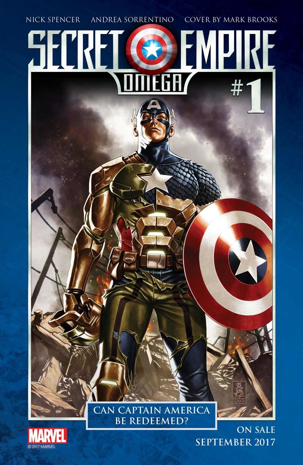 SECRET EMPIRE OMEGA #1 SE COVER