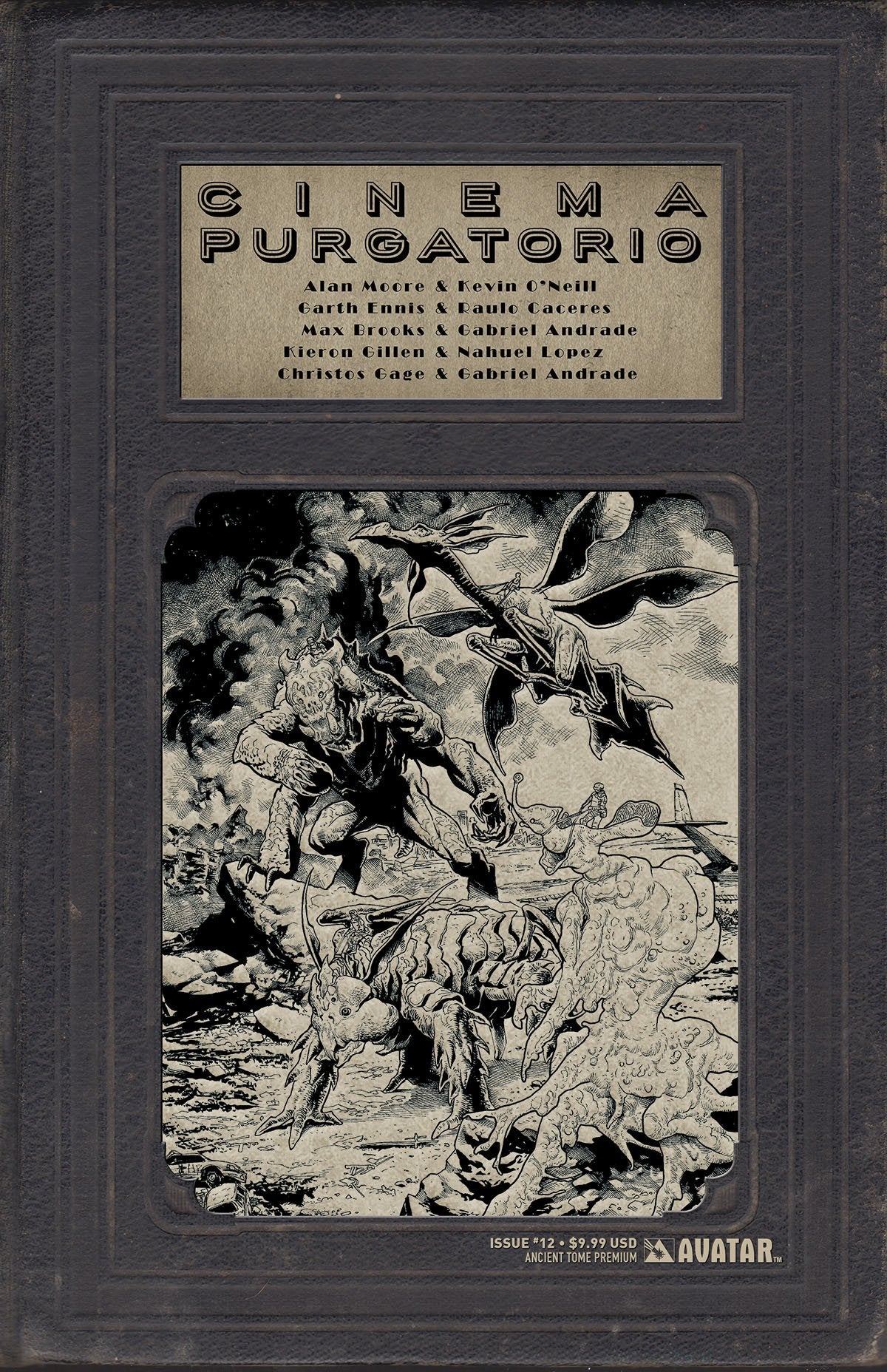 CINEMA PURGATORIO #12 ANCIENT TOME PREMIUM CVR (MR) COVER