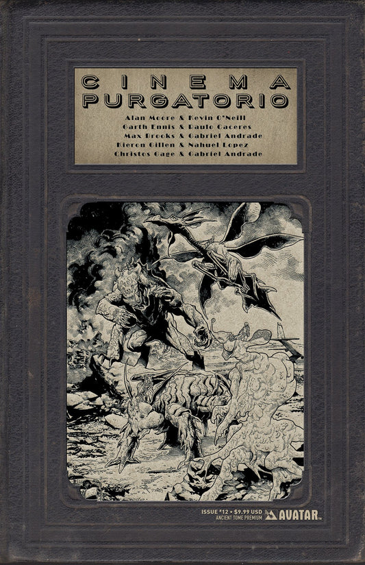 CINEMA PURGATORIO #12 ANCIENT TOME PREMIUM CVR (MR) COVER