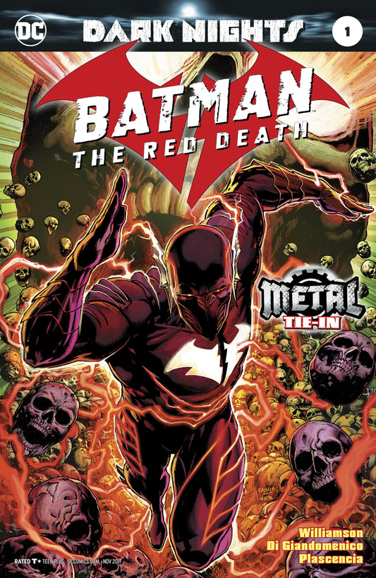 BATMAN THE RED DEATH #1 (METAL) COVER