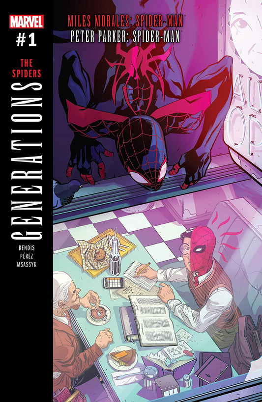 GENERATIONS MORALES & PARKER SPIDER-MAN #1 COVER