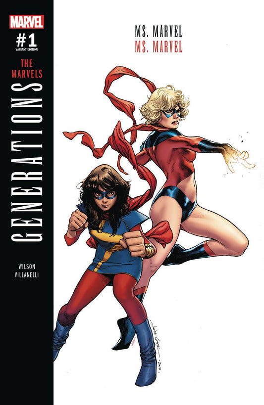 GENERATIONS MS MARVEL & MS MARVEL #1 COIPEL VAR COVER