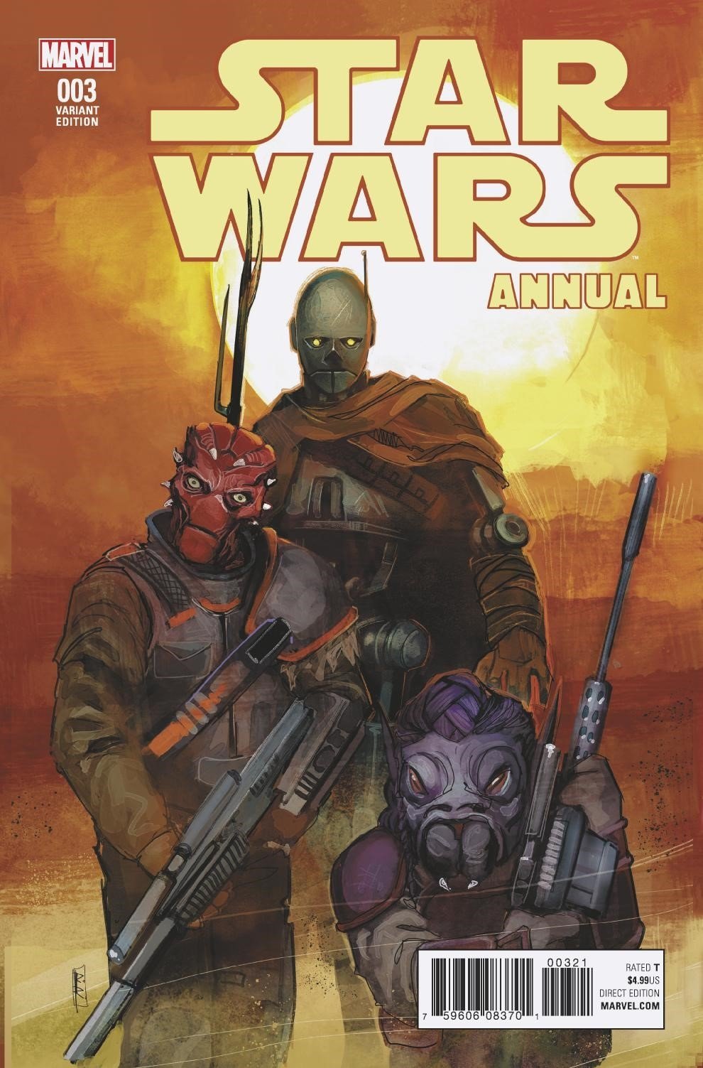 STAR WARS ANNUAL #3 REIS VAR COVER