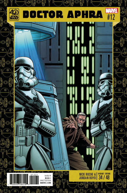 STAR WARS DOCTOR APHRA #12 ROCHE 40TH ANNIV VAR