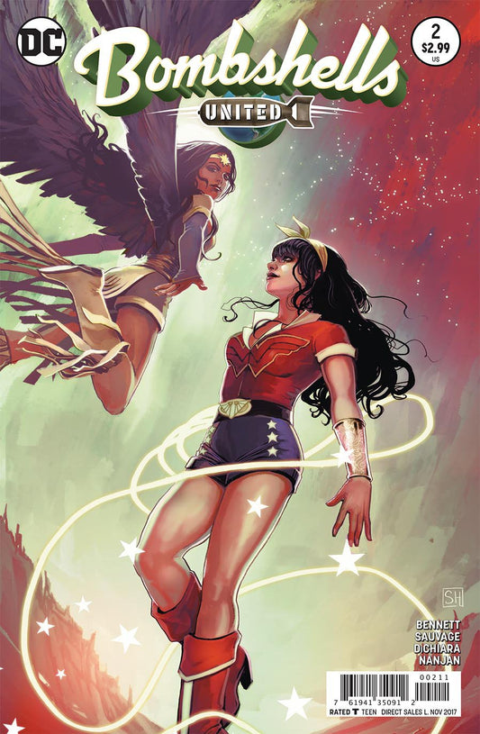 BOMBSHELLS UNITED #2 COVER