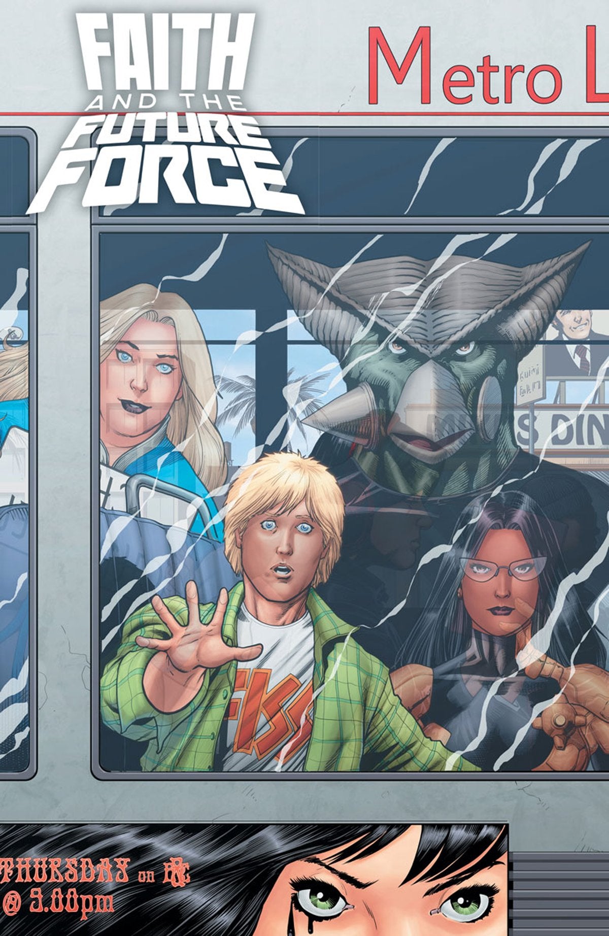 FAITH AND THE FUTURE FORCE #4 CVR A KITSON COVER