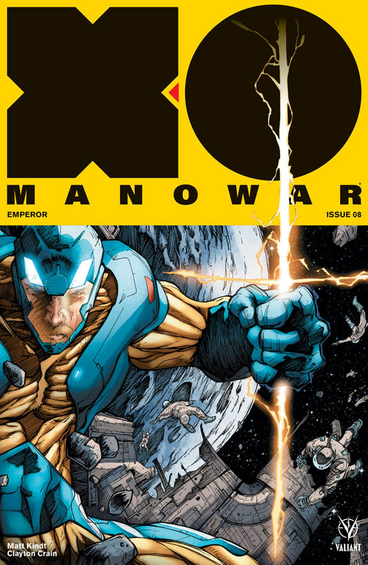 X-O MANOWAR (2017) #8 CVR B POLLINA COVER