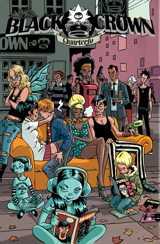 BLACK CROWN QUARTERLY #1 FALL 2017 COVER