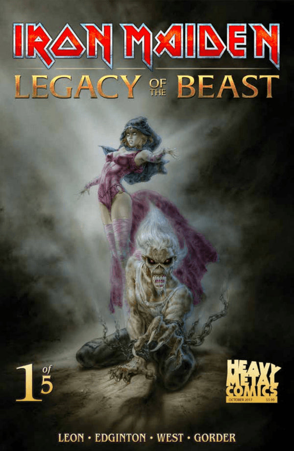 IRON MAIDEN LEGACY OF THE BEAST #1 (OF 5) CVR B ROYO COVER