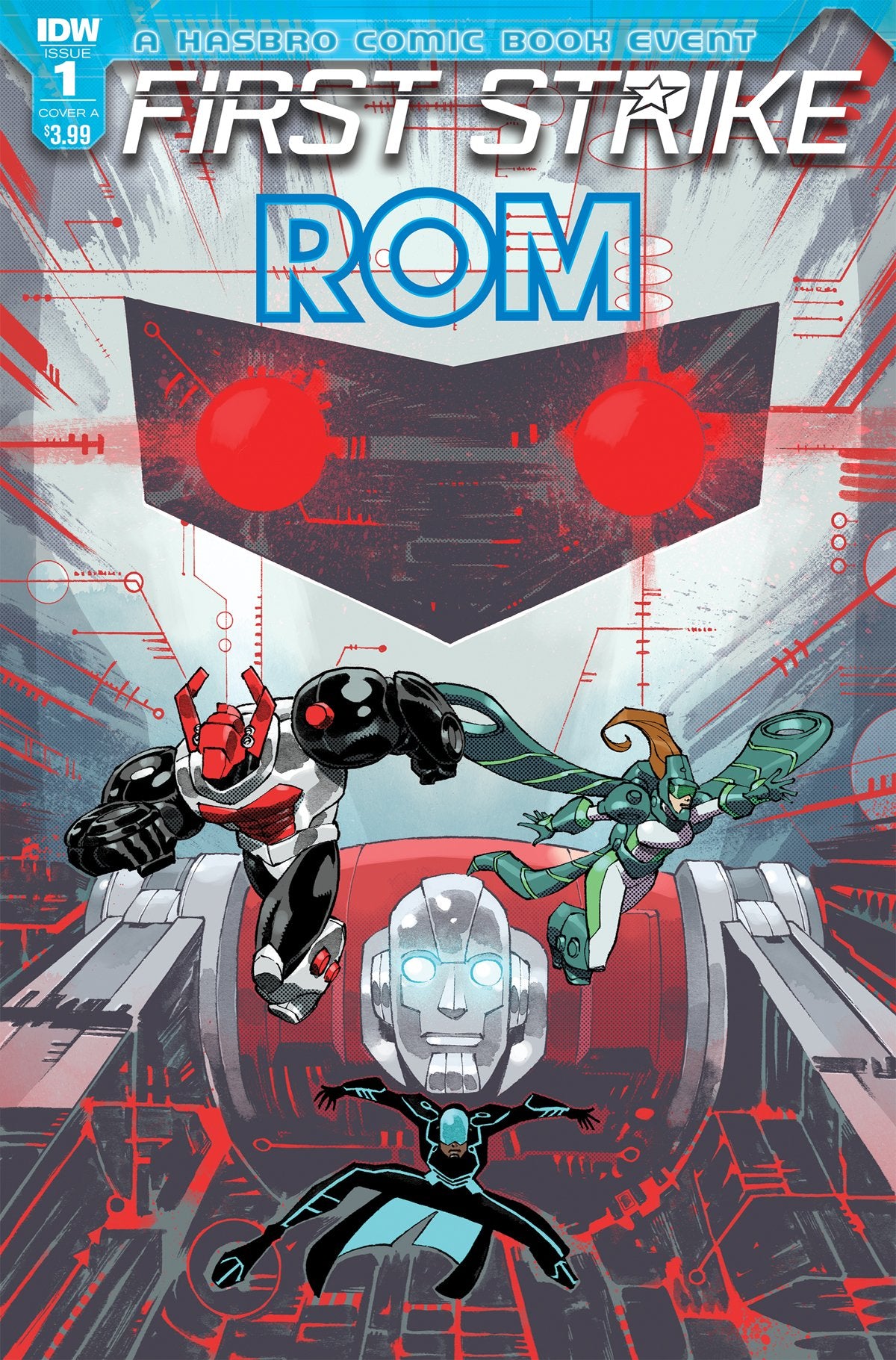 ROM FIRST STRIKE #1 CVR A DANIEL COVER