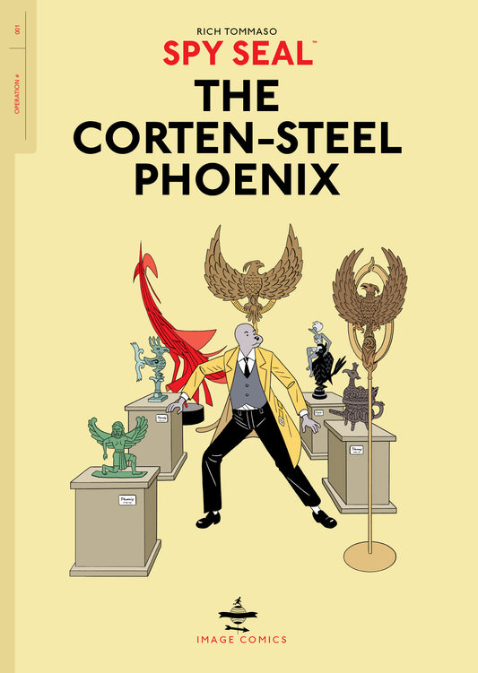 SPY SEAL TP VOL 01 CORTEN-STEEL PHOENIX COVER