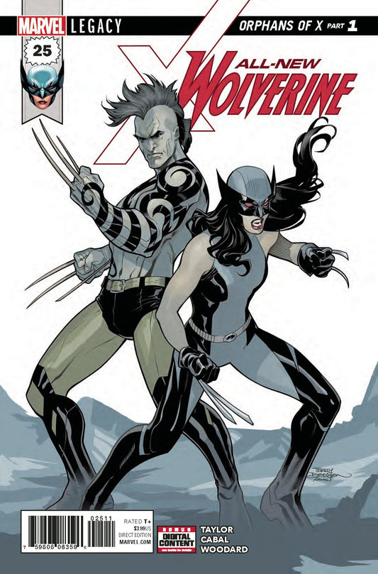 ALL NEW WOLVERINE #25 LEG COVER