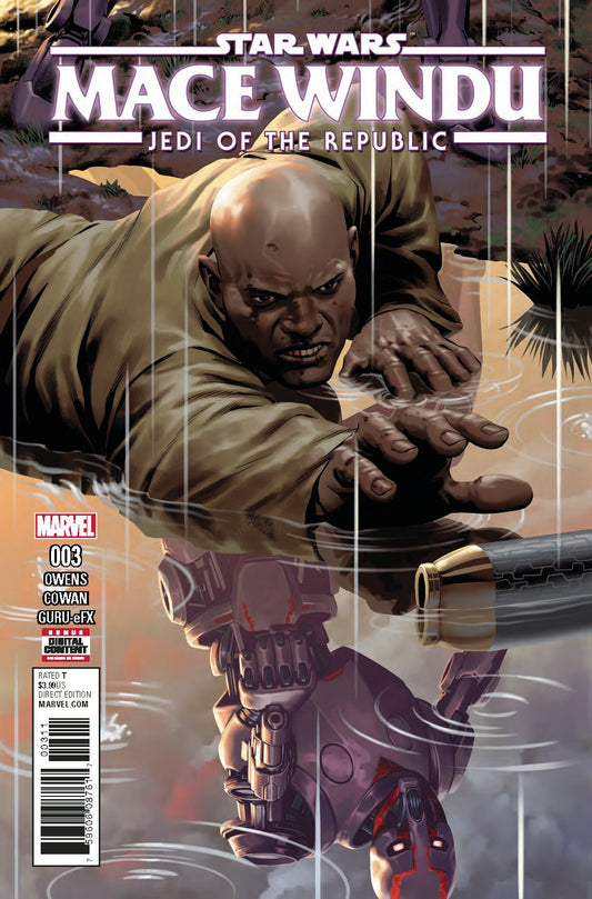STAR WARS JEDI REPUBLIC MACE WINDU #3 (OF 5) COVER