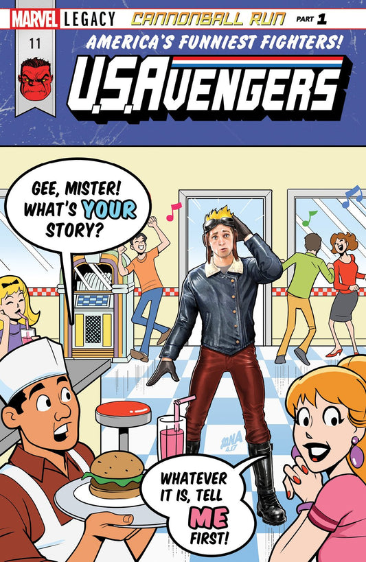 US AVENGERS #11 LEG COVER