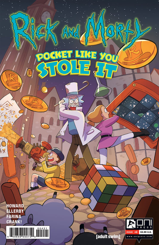 RICK & MORTY POCKET LIKE YOU STOLE IT #4 (OF 5) COSTA VAR COVER