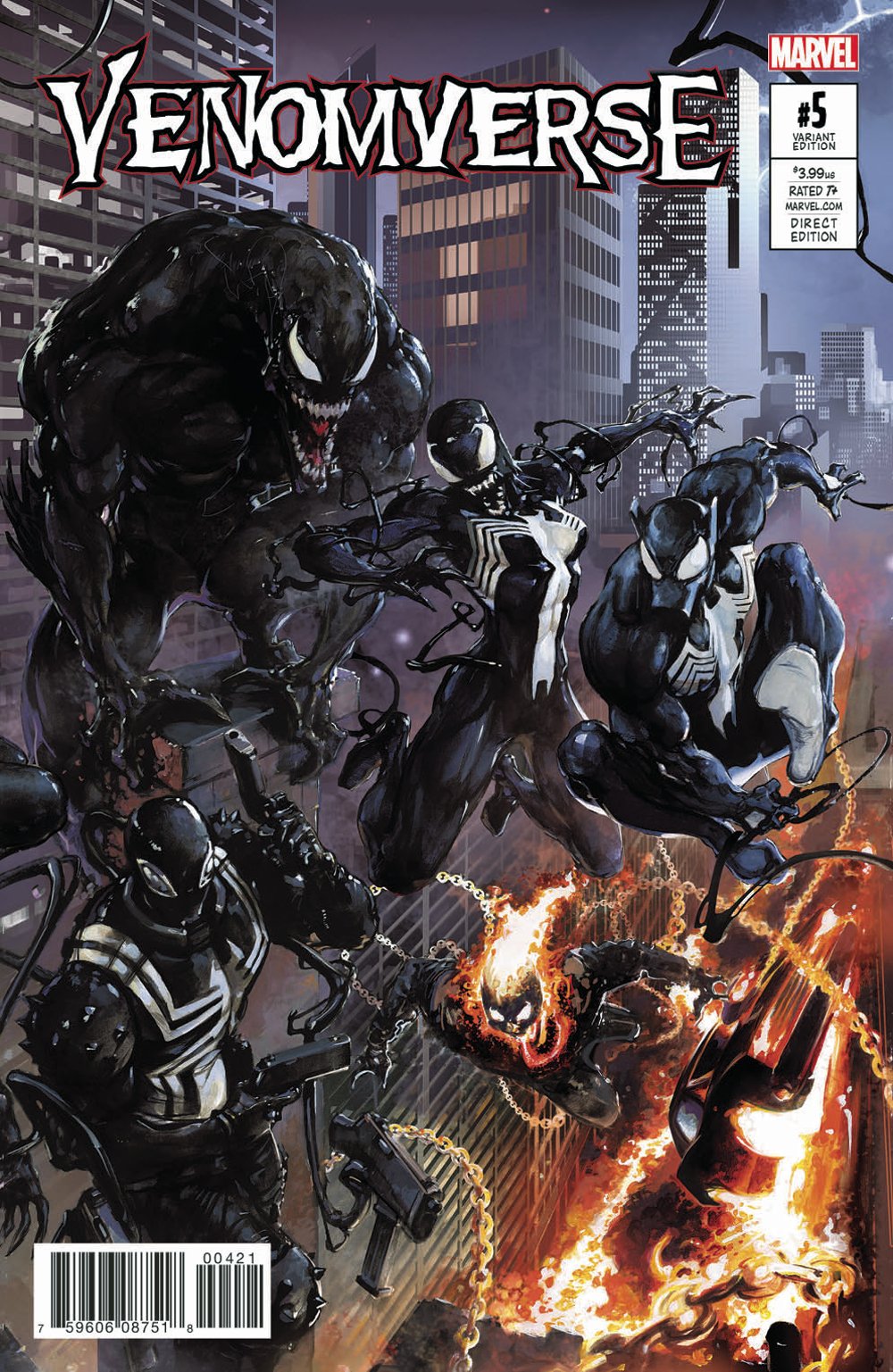 VENOMVERSE #5 (OF 5) CRAIN CONNECTING VAR COVER