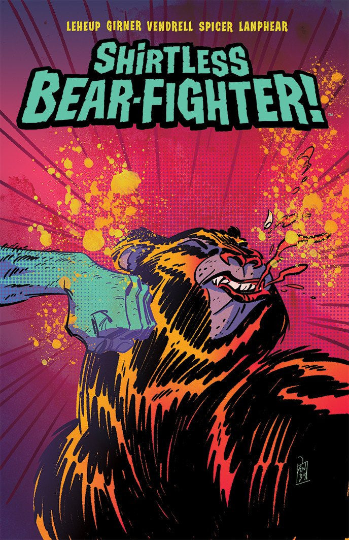 SHIRTLESS BEAR-FIGHTER #1 (OF 5) 2ND PTG (MR) COVER