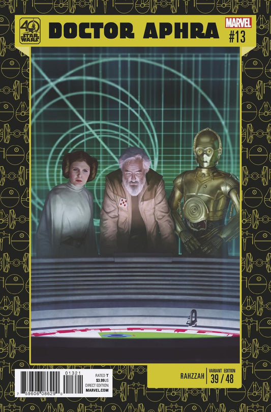 STAR WARS DOCTOR APHRA #13 RAHZZAH 40TH ANNIV VAR COVER