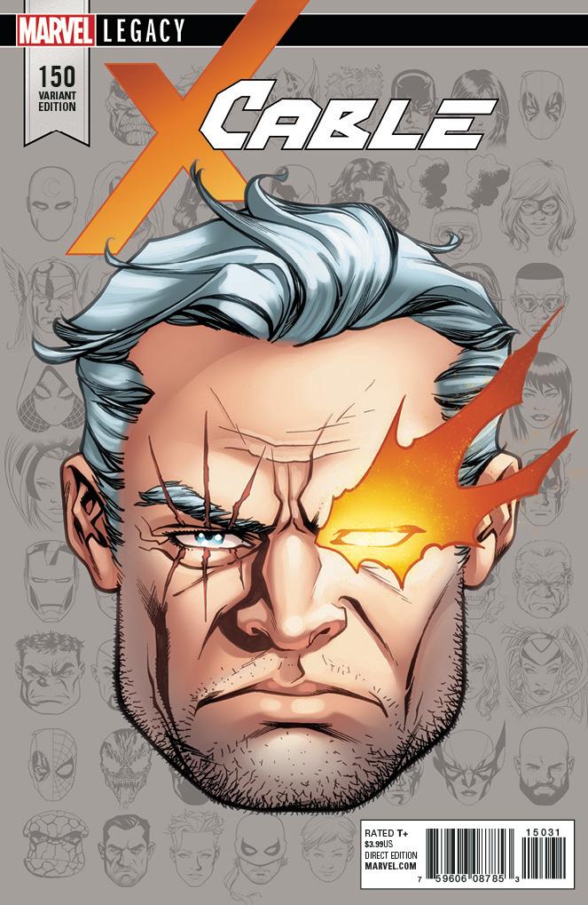 CABLE #150 MCKONE LEGACY HEADSHOT VAR LEG COVER