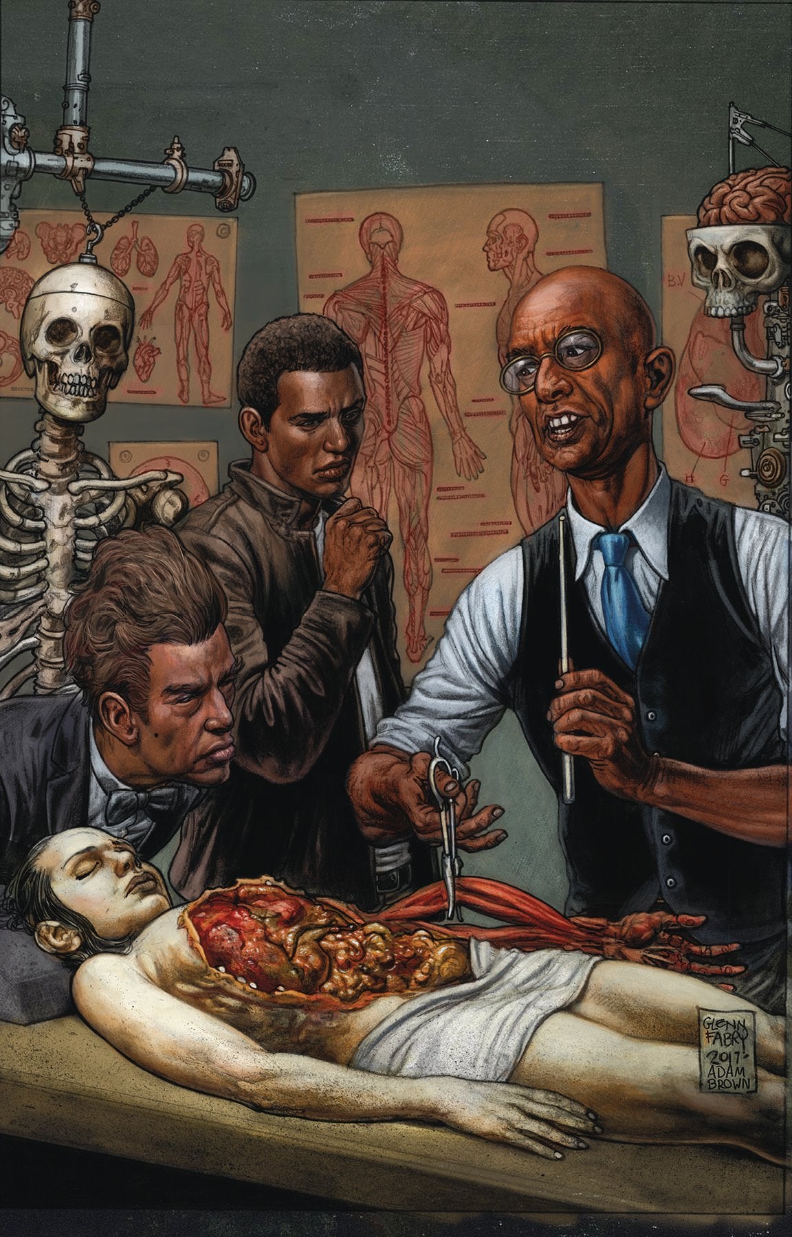 NEIL GAIMAN AMERICAN GODS SHADOWS #8 MAIN (MR) COVER