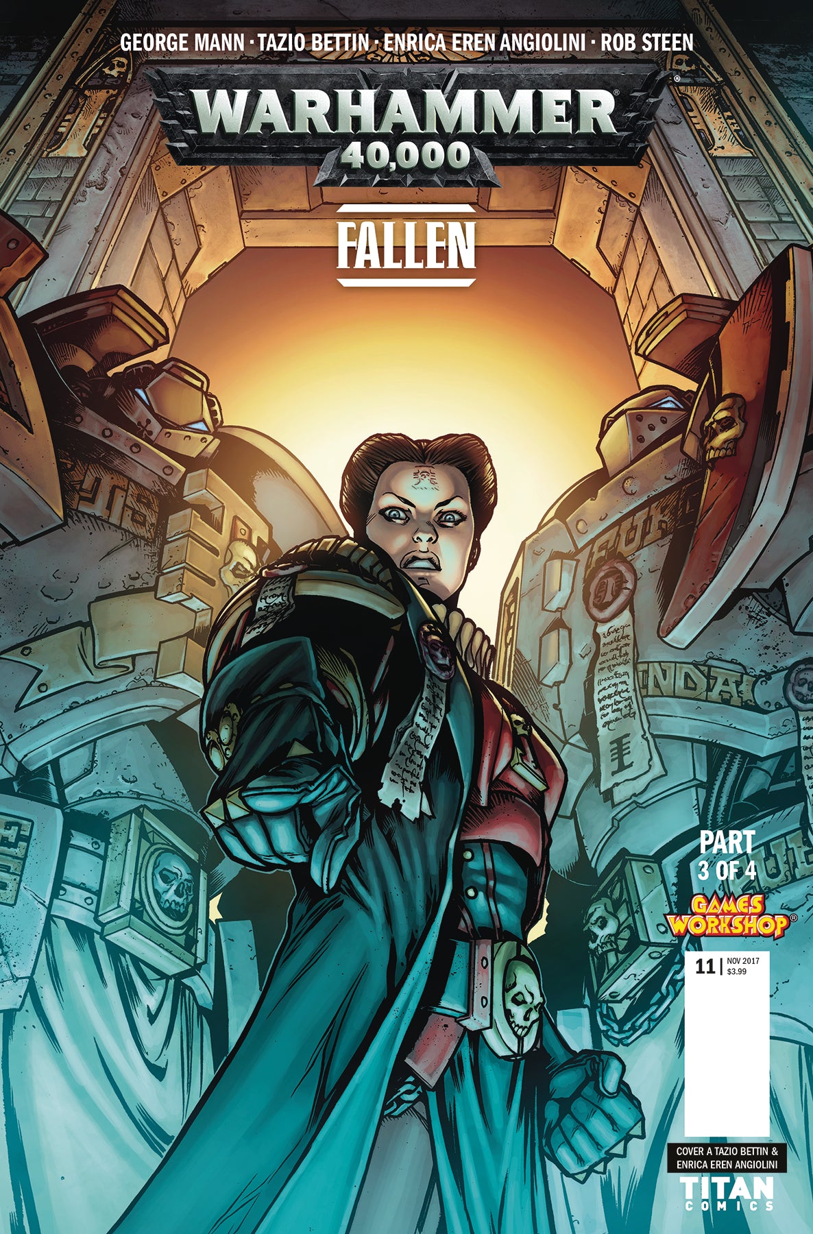 WARHAMMER 40000 FALLEN #3 (OF 4) CVR A BETTIN COVER
