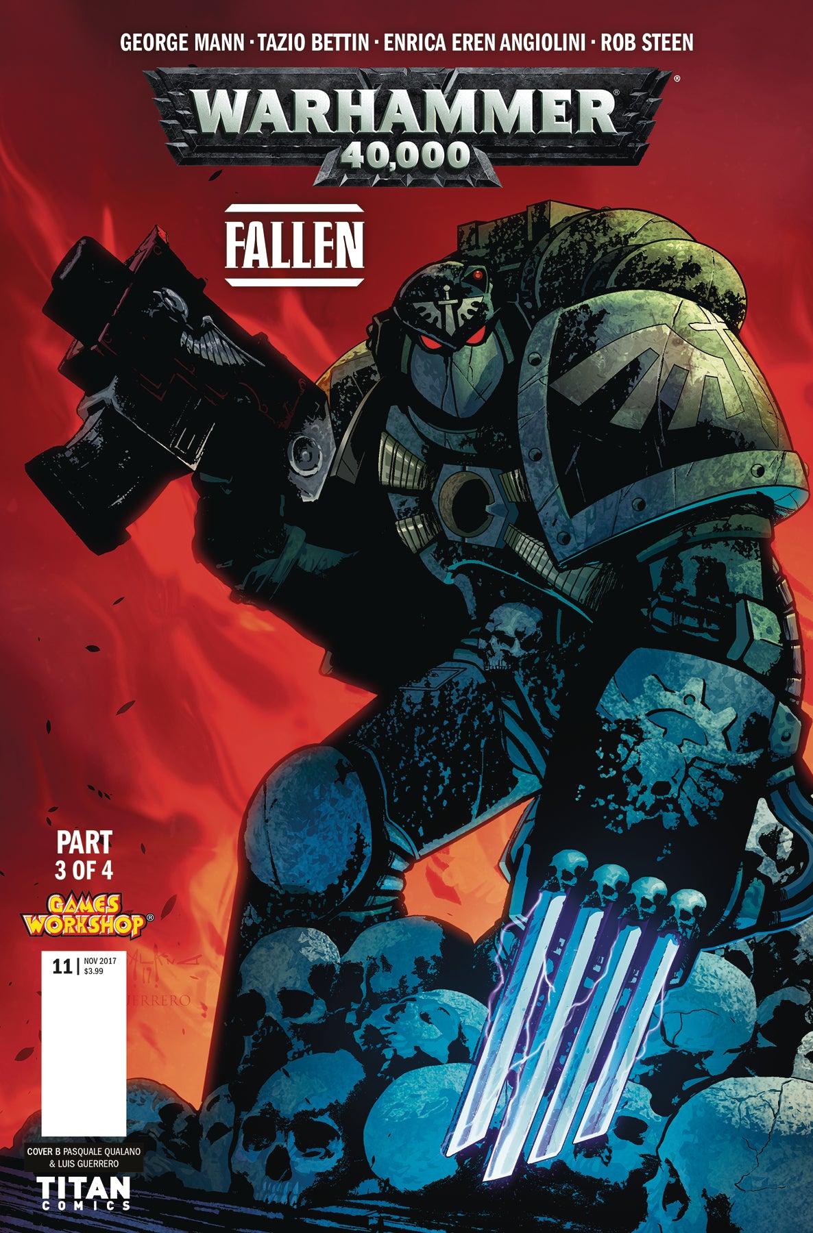 WARHAMMER 40000 FALLEN #3 (OF 4) CVR B QUALANO COVER