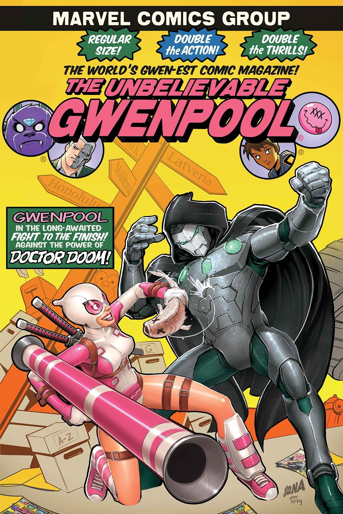 GWENPOOL #21 NAKAYAMA LH LENTICULAR VARIANT LEG COVER