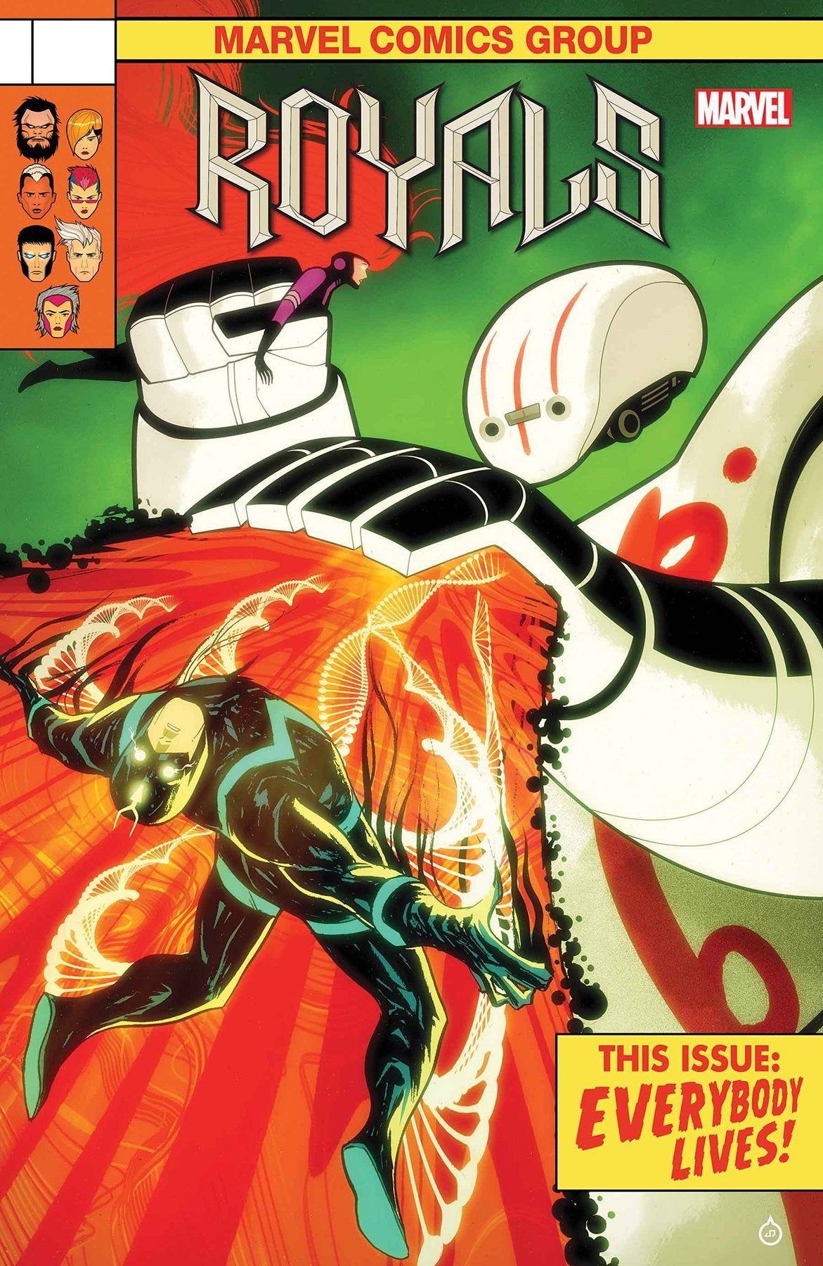 ROYALS #9 DOE LH VAR LEG COVER